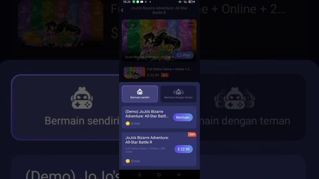 how to play jojo all star battle r in android смотреть онлайн