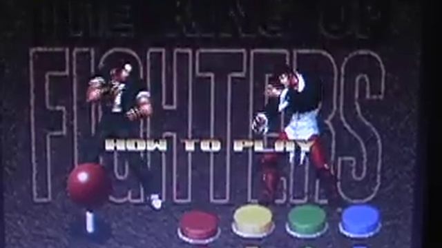 gp2x - King of Fighters '96 via NeoGeo emulator (GnGeo2x) смотреть онлайн