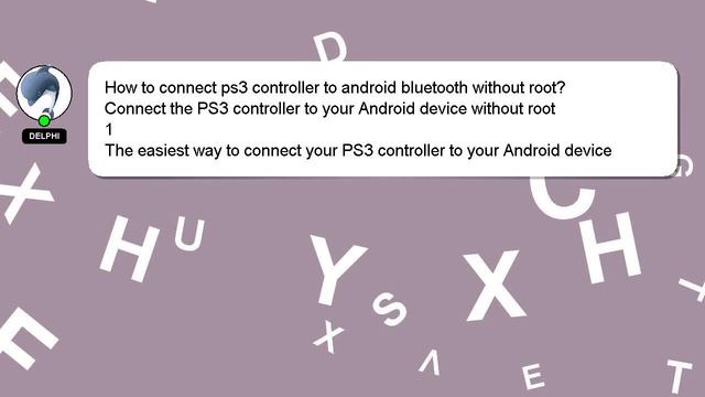 How to connect ps3 controller to android bluetooth without root? смотреть онлайн