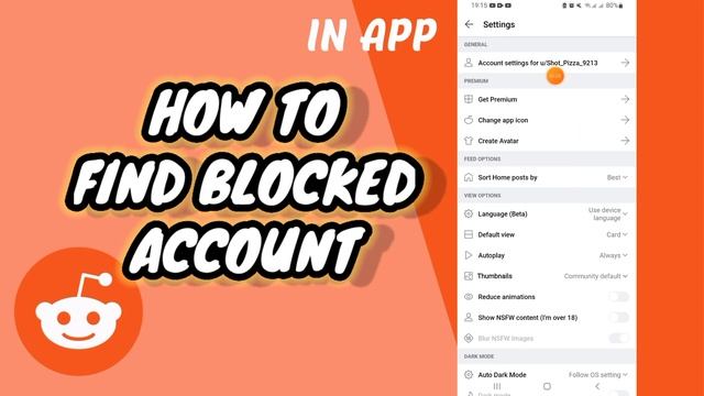 How To Find Blocked Accounts On Reddit смотреть онлайн