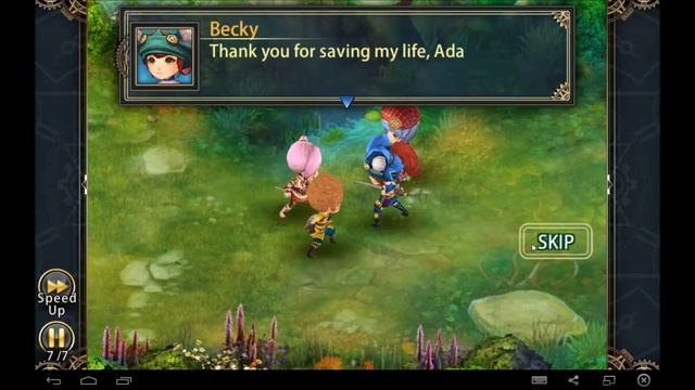 LINE Heroes Chronicle android game first look gameplay español смотреть онлайн