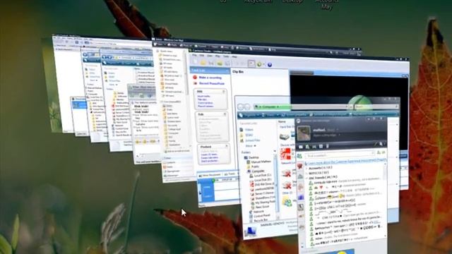 RocketDock and Windows Vista sample video смотреть онлайн