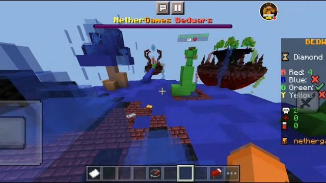 Bedwars live Chance To Play With Me || Minecraft Live смотреть онлайн