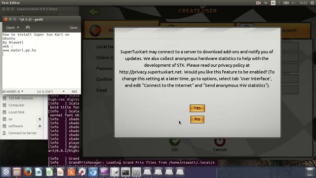 How To Install and Run Super Tux Kart on Ubuntu смотреть онлайн