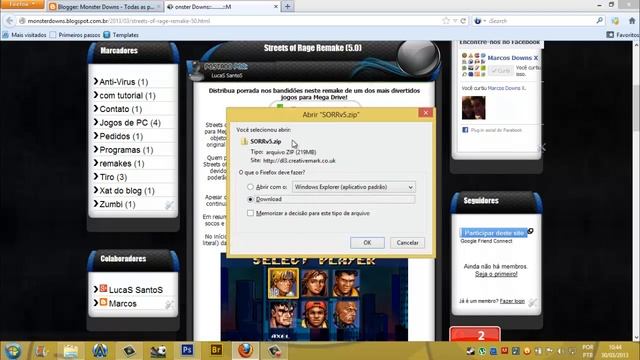Como baixar e instalar Streets of Rage Remake 5.0 [HD] смотреть онлайн