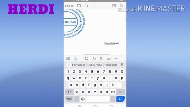 Cara menambahkan stempel di belakang teks di wps office android смотреть онлайн