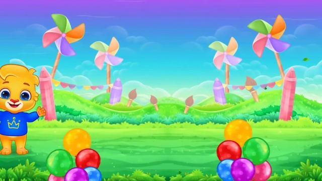 Colors and shapes - educational game for children from 2-5 years old! Lesson 4 / Tracing смотреть онлайн