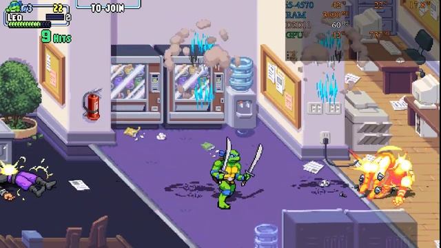 TMNT : Shredder's Revenge on intel HD 4600 смотреть онлайн