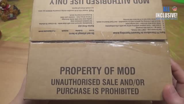 СухПай ИРП Британской Армии. Суточный рацион питания вар.10 смотреть онлайн