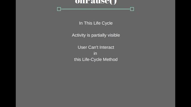 Android Tutorial : Activity Life Cycle смотреть онлайн