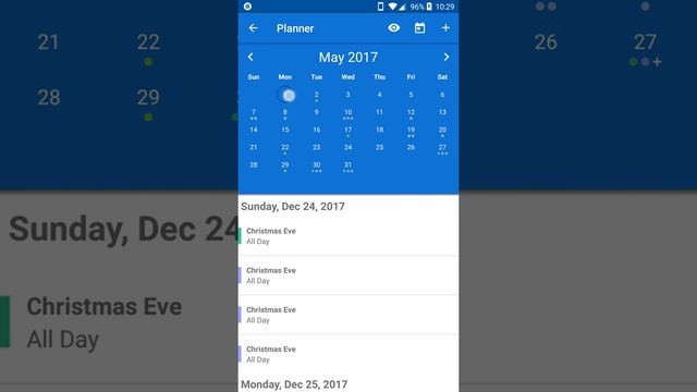 California Calendar Android App смотреть онлайн