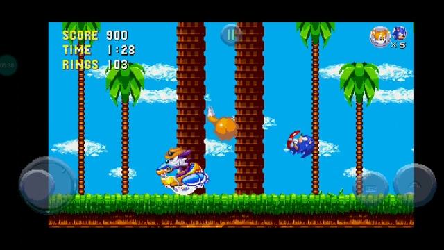Sonic Triple Trouble 16-bit Android port | Gameplay Showcase смотреть онлайн