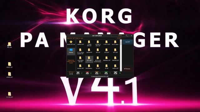 Hướng dẫn sử dụng chức năng SET EXPLORER trong phần mềm Korg Pamager смотреть онлайн