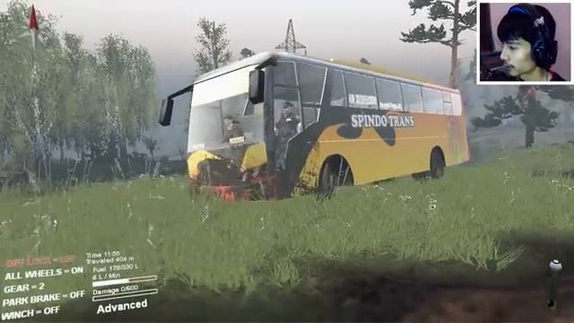 Apa Jadinya Jika 'Bus' dibawa Off Road ? / SpinTires Mod Indonesia смотреть онлайн