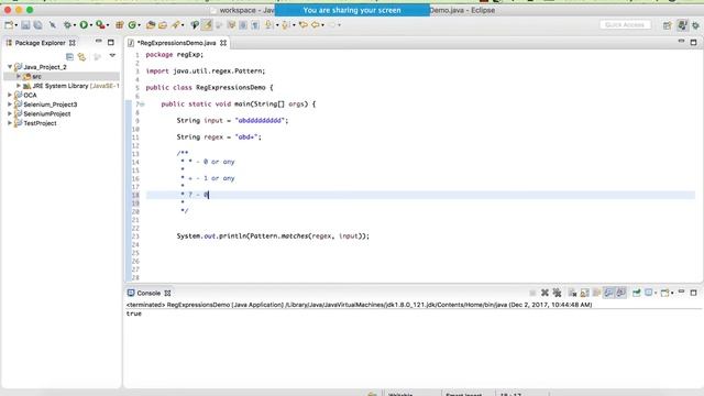 Regular Expressions in Java, Regular Expression Interview Questions. смотреть онлайн