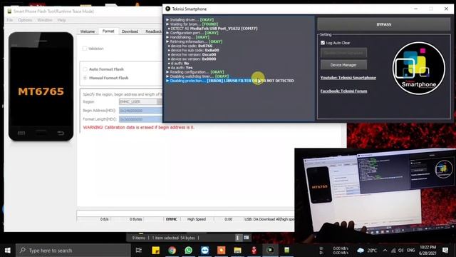 REALME C11 (RMX2185) Pattern Password & Frp Unlock Sp Flash Tool | How To Hard Reset REALME C11 202