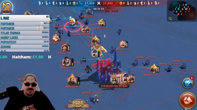 Osiris League Grand Final round 2 - V636 vs OV! - will V636 have a comeback? - Rise of Kingdoms смотреть онлайн