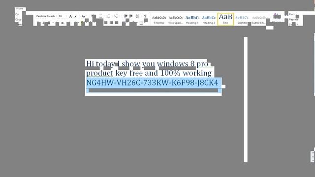 windows 8 pro product key free смотреть онлайн