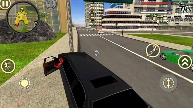 Iron Rope Hero Vice Town City Military Helicopter #8 - Android Gameplay смотреть онлайн