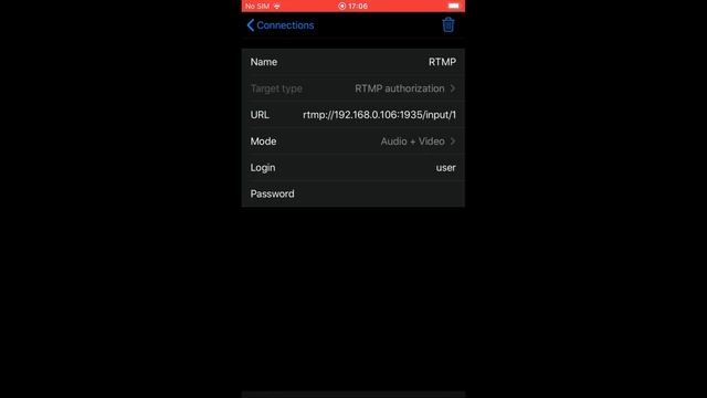 Setting SRT, RTMP And RTSP Connections In Larix Broadcaster For IOS