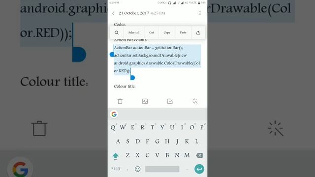 How to change Action Bar colour and set coloured title | Sketchware Tutorials смотреть онлайн