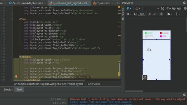 How to make Quiz APP in Android Studio | Part 21 | Drawer Layout смотреть онлайн