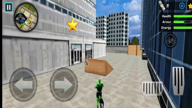 Spider Rope Hero Ninja Gangster Crime Vegas City - Android Gameplay смотреть онлайн
