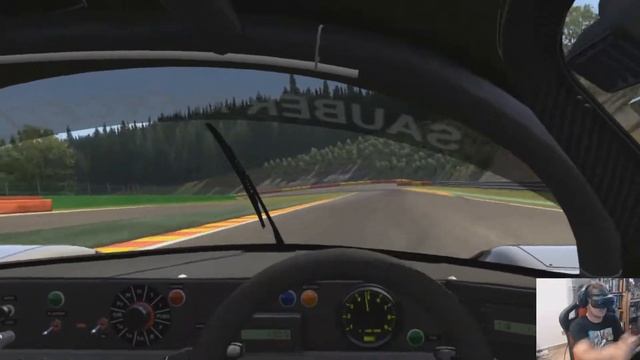 Assetto Corsa VR (Lenovo Explorer) Sauber Mercedes C9 - Onboard @SPA смотреть онлайн