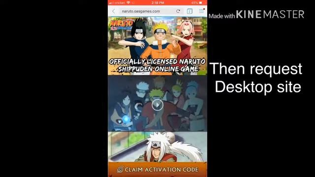 How To Get Naruto Online Mobile (IOS And Android)