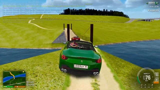 ТЕСТ-ДРАЙВ FERRARI PORTOFINO НА СКОРОСТЬ С БУЙВОЛСОНОМ РАДМИР КРМП РАЙЛЮХА смотреть онлайн