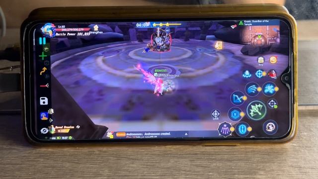 Dragon Nest 2: Evolution - Using Auto Clicker on Forbidden Ground using Mobile! смотреть онлайн