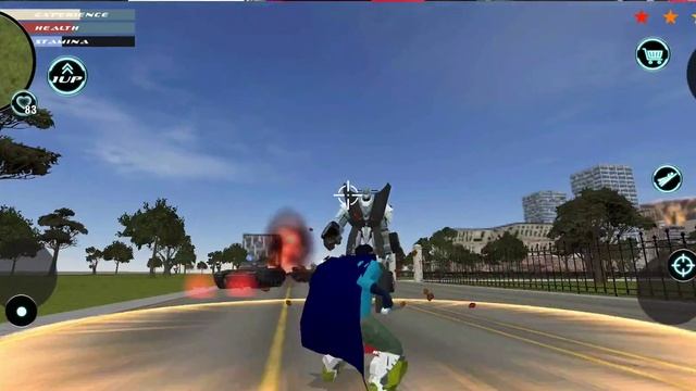 Superhero - (Superhero With Hulk Avatar) 🚗 Superhero Fight Red Car Robot - Android Gameplay HD смотреть онлайн