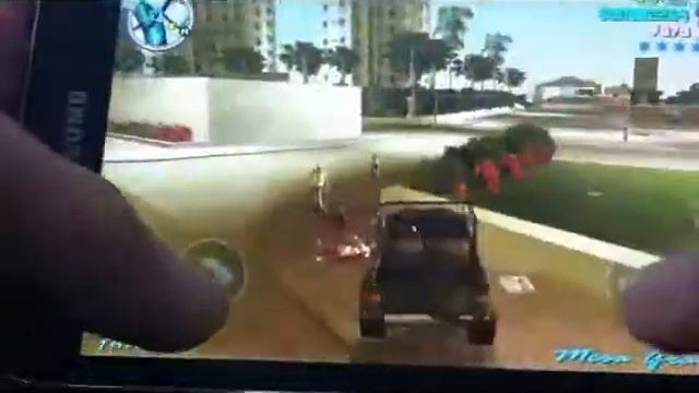 GTA Vice City Gameplay Galaxy S wifi 5.0 Full Graphics смотреть онлайн