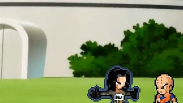 Android 18 Vs Android 17 [sprites Animation]