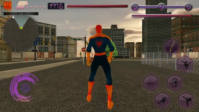 Flying Spider Hero Crime City Battle | Amazing Spider Hero Fighting City - Android Gameplay смотреть онлайн
