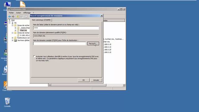 installation et configuration le service DNS sous windows server 2008 darija HD смотреть онлайн