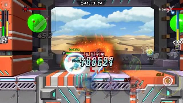 MegaMan X DiVE - Black Zero/White Day Cinnamon vs Toxic Seahorse (50L - HARD) смотреть онлайн