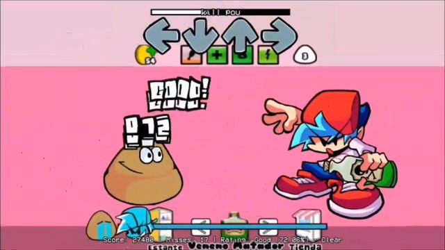 fnf mod vs Pou Remastered Android gama baja смотреть онлайн