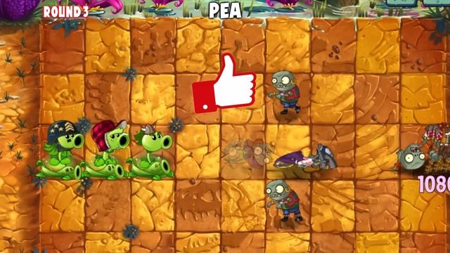 PvZ2 - Team PEA x WATER x FIRE x PULT - Who Will WIn? Team Plants Battlez смотреть онлайн