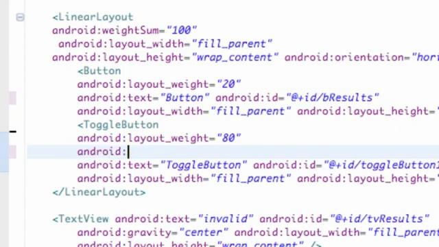 Android Application Development Tutorial 024 XML Padding and Setting Toggle to On смотреть онлайн