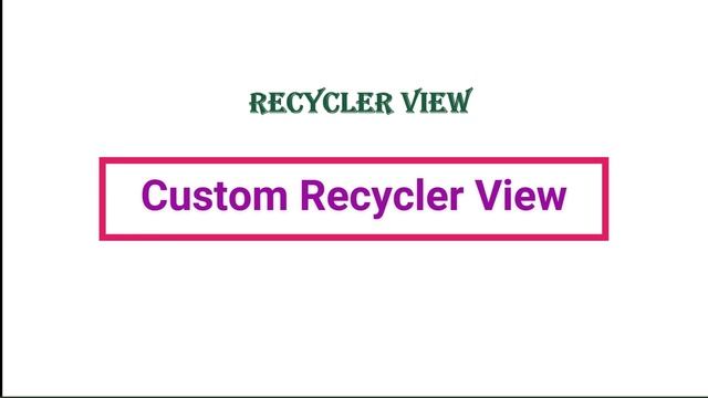 Android RecyclerView with CardView||RecyclerView-13 смотреть онлайн