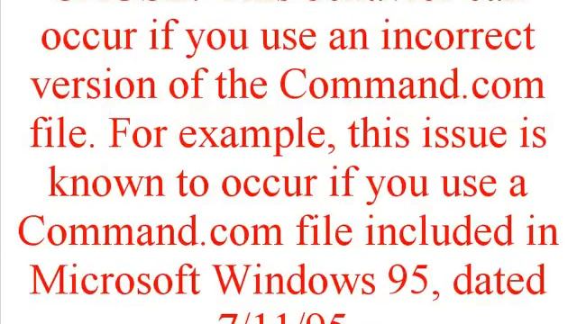 The NTVDM CPU has encountered an illegal instruction (FIX) смотреть онлайн