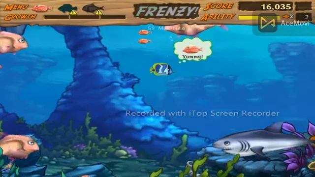 الحلقة الاخيرة من لعبة السمكة Feeding Frenzy شاهدوا ماذا حدث !!! #العاب смотреть онлайн