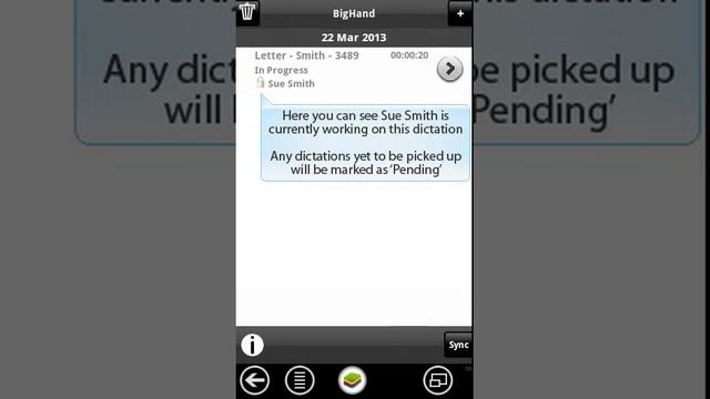BigHand for Android - Get Started Guide (UK) смотреть онлайн