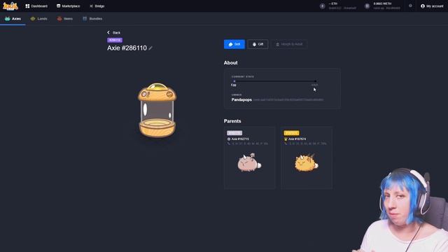Axie Infinity - Breeding on Ronin, How to Breed Axies | Blockchain NFTs смотреть онлайн