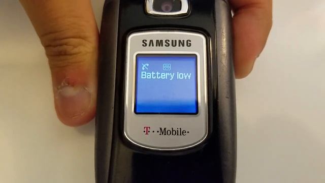 Samsung SGH-T309 - Battery low (closed) смотреть онлайн