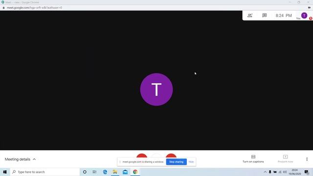 How to Share Screen on Google Meet - Windows / Mac смотреть онлайн