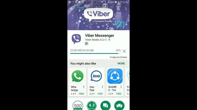 Installing Viber on Android смотреть онлайн