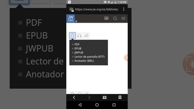 Como descargar publicaciones recientes si actualizar la jw library смотреть онлайн