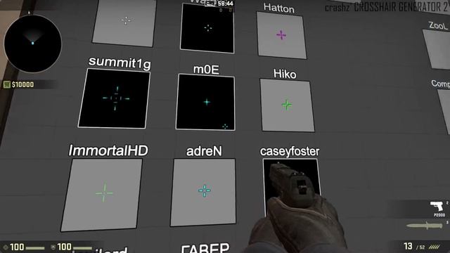 Как изменить прицел в CS:GO смотреть онлайн